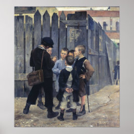 Bashkirtseff - een vergadering poster