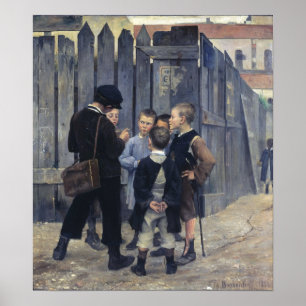 Bashkirtseff - een vergadering poster