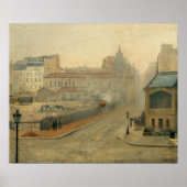 Bashkirtseff - in de mist poster (Voorkant)