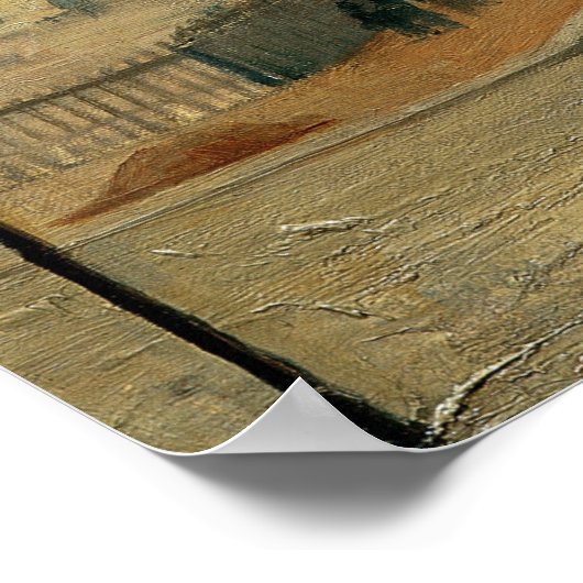 Bashkirtseff - in de mist poster (Hoek)