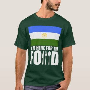 Bashkortostan souvenir voedsel reis vintage t-shirt