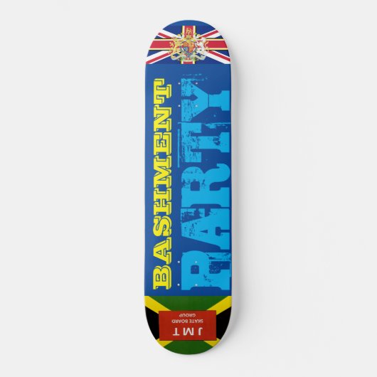 BASHMENT FEEST Skateboard (Voorkant)