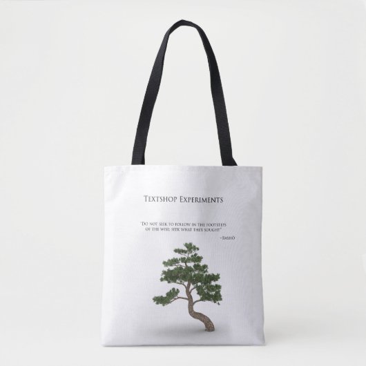 Basho-Canvas tas (Voorkant)