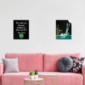 Basho's Frog Haiku Muurkunst Sets (Woonkamer)