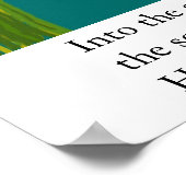 Basho's kikkervis poster (Hoek)