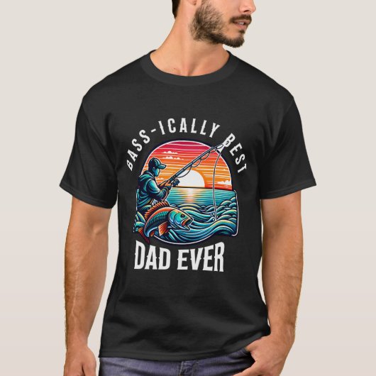 Basi-cally Beste Papa Ooit T-shirt (Voorkant)
