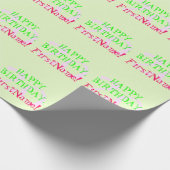 , Basic 20th Birthday Wrapping Papier (Hoek)