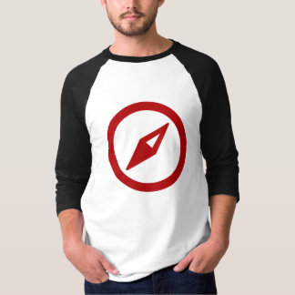 basic 3/4 mouw raglan t-shirt