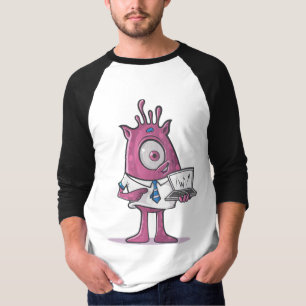 Basic: 3/4 Sleeve Raglan T-Shirt