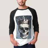 Basic 3/4 Sleeve Raglan T-Shirt (Voorkant)