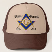 Basic 3-kleurenLogo Trucker Pet (Voorkant)