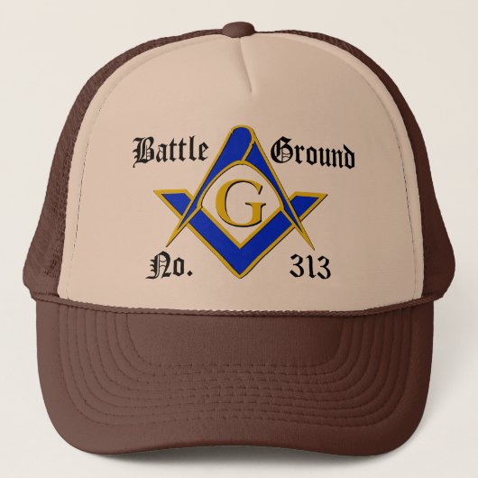 Basic 3-kleurenLogo Trucker Pet (Voorkant)