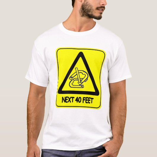 Basic 40' Hoefijzers T-shirt (Voorkant)
