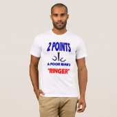 Basic American Hoefijzers Poor Mans Ringer T-shirt (Voorkant volledig)