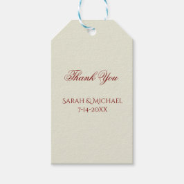Basic and Elegant Wedding Cadeaulabel