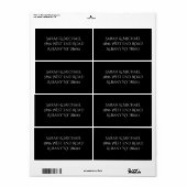 Basic and Elegant Wedding Etiket (Full Sheet)