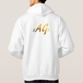 Basic ArmorGaming Hooded Sweatshirts, White Hoodie (Achterkant)