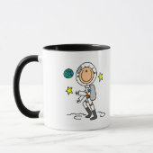 Basic Astronaut Tshirts en Gifts Mok (Links)