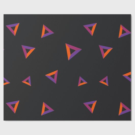 Basic Attence Token Cryptocurrency Coin Patroon Cadeaupapier (Vlak)