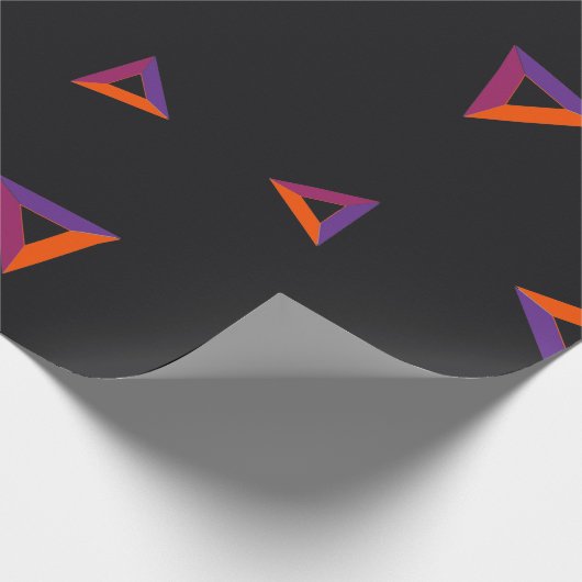 Basic Attence Token Cryptocurrency Coin Patroon Cadeaupapier (Hoek)