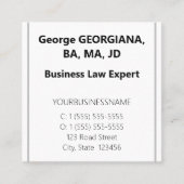Basic Attorney Visitekaartje (Voorkant)