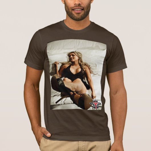 Basic Bella Canvas T-Shirt Laid (Voorkant)