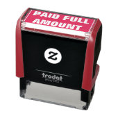 Basic - "BETAALBEDRAG" Rubberstempel Zelfinktende Stempel (Product)