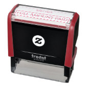 Basic - Betaald bedrag Rubber Stempel (Product)