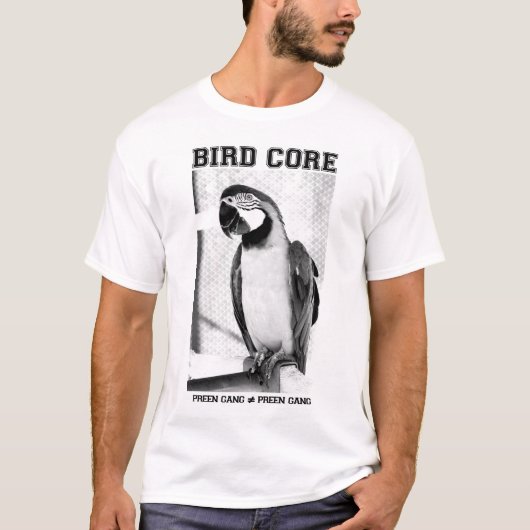 Basic Bird Core T-shirt - Parrot (Voorkant)