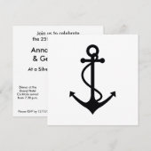Basic Black Anchor Kaart (Voorkant / Achterkant)
