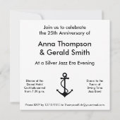 Basic Black Anchor Kaart (Achterkant)