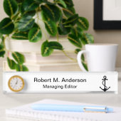 Basic Black Anchor Naambordje