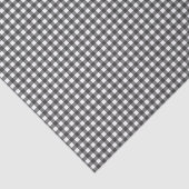 Basic Black Gingham Tissuepapier (Detail)