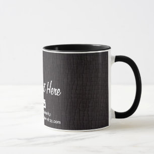 Basic Black, Jouw tekst hier Mok