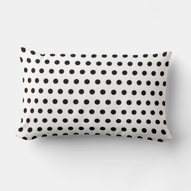 BASIC BLACK n WHITE THROW PILLOW Kussen (Voorkant)