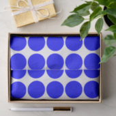 Basic Blue Polka Dot Tissue Paper Tissuepapier (Geschenk)