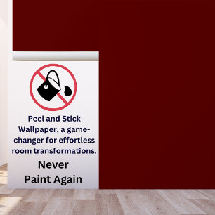 Basic Bourgogne Rood Solid Simple minimalist Behang