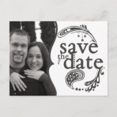 Basic Briefkaart Save the Date (Voorkant)
