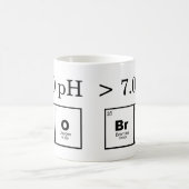 'Basic Bro' slimme STEM nerdy chemie mok (Center)