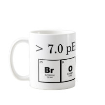 'Basic Bro' slimme STEM nerdy chemie mok