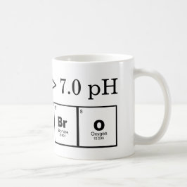 'Basic Bro' slimme STEM nerdy chemie mok
