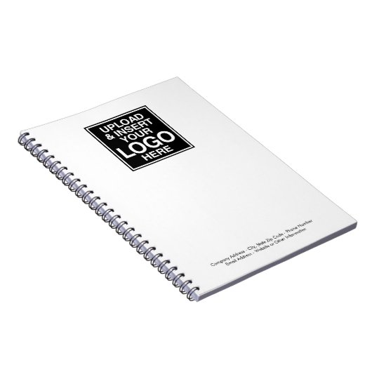 Basic Business Design voor logo's Notitieboek (Rechterzijde)