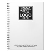 Basic Business Design voor logo's Notitieboek (Voorkant)