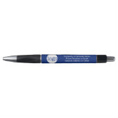Basic Business Logo Text KAN blauw bewerken Pen (Voorkant)