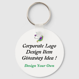 Basic Button Sleutelhanger