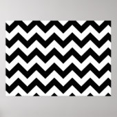 Basic Chevron Pattern Poster (Voorkant)