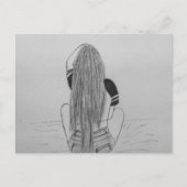 Basic Chick Briefkaart (Voorkant)