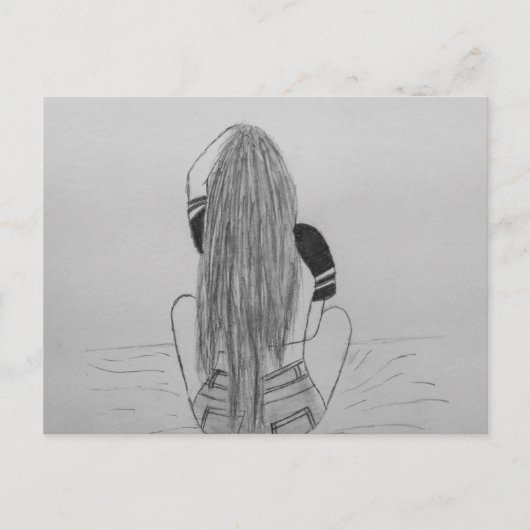 Basic Chick Briefkaart (Voorkant)