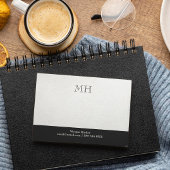 Basic Clean Initialen White Grey Post-it® Notes