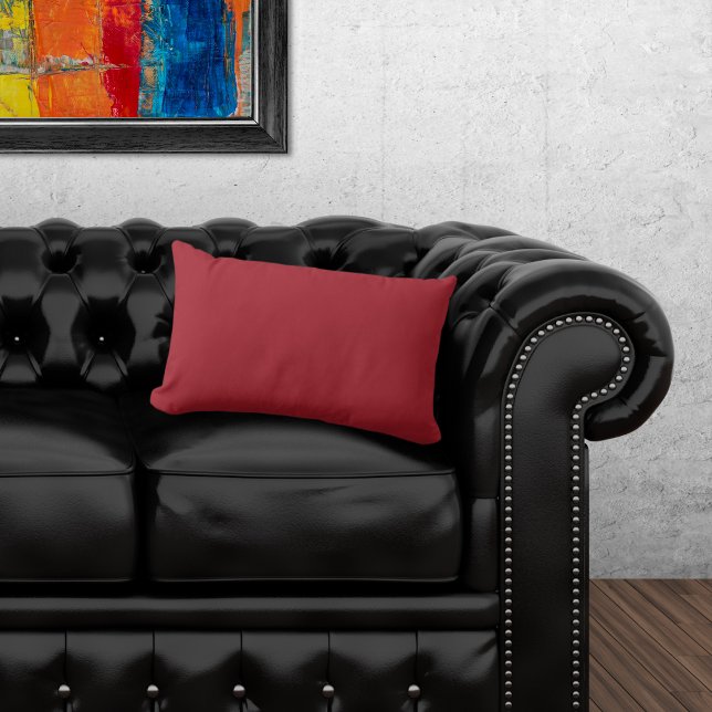 Basic Color Fiery Red Kussen (Creator heeft geüpload)